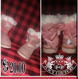 Toddler juicy couture boots